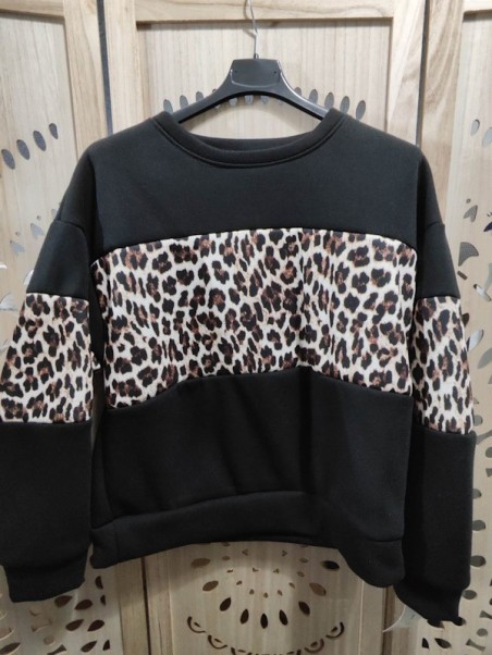 SUDADERA ANIMAL PRINT